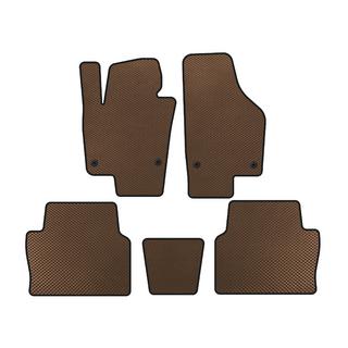 Tappetini EVA (2 File, Marrone)