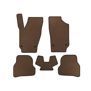 Tappetini EVA (2010-2012, HB, 5 porte, Marrone) Seat Ibiza 2010-2017