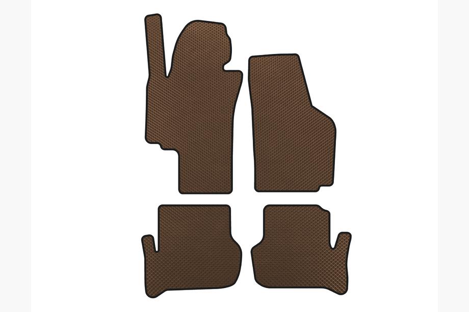 Seat Toledo 2005-2012 Tappetini EVA (Marrone) Image