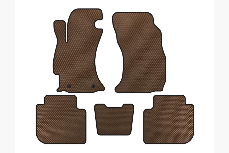 Subaru Forester 2013-2018 Tappetini EVA (2013-2017, Marrone) Image