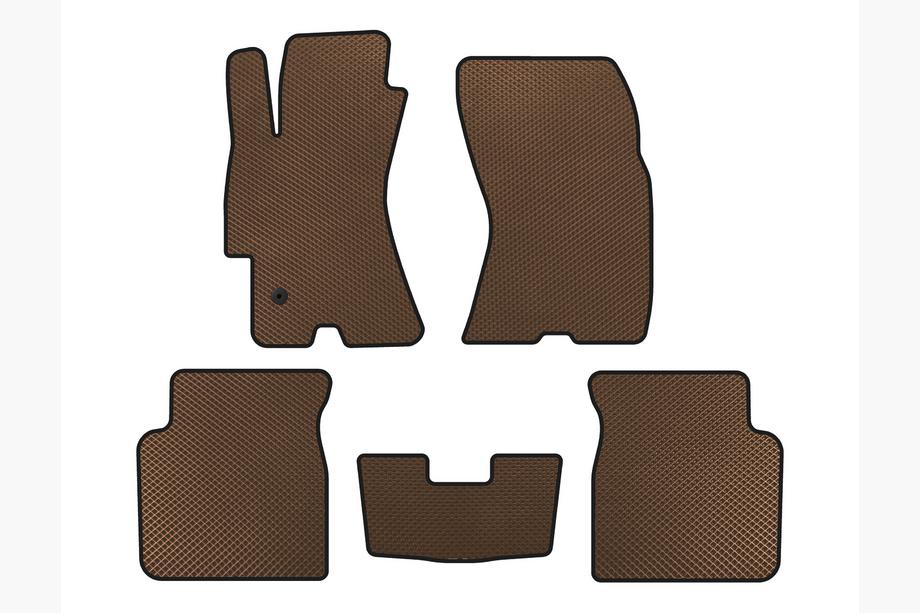 Subaru Outback 2005-2009 Tappetini EVA (Marrone) Image