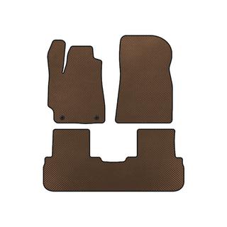Tappetini EVA (2 File, Marrone)