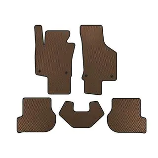 Tappetini EVA (HB, 3 Porte, Marrone)