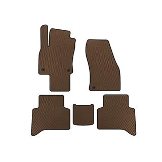 Tappetini EVA (5 posti, Marrone)