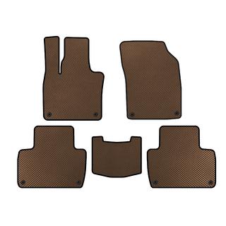 Tappetini EVA (2 File, Marrone) Volvo XC90 2015-