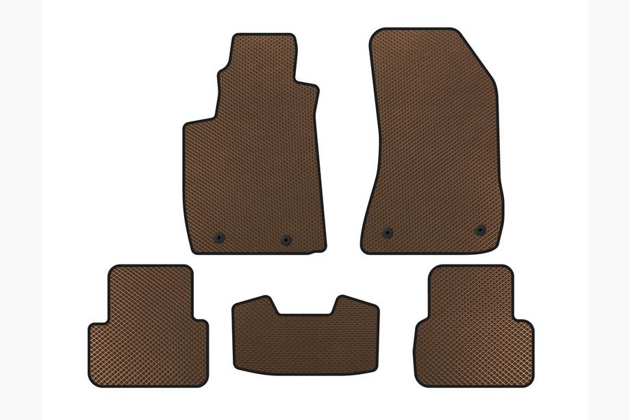 Alfa Romeo 159 2005–2011 Tappetini EVA V-2 (Marrone) Image