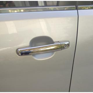 Coperture Maniglie Porta Cromate (5 pz, Acciaio Inox, senza Sensore) Suzuki Grand Vitara 2005-2017 foto 4