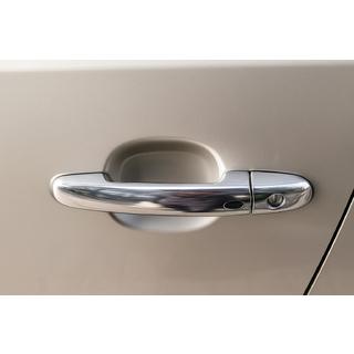 Cover Maniglie Porta Cromate (5 pz, Acciaio Inox, con Chip) Suzuki Grand Vitara 2005-2017 foto 1