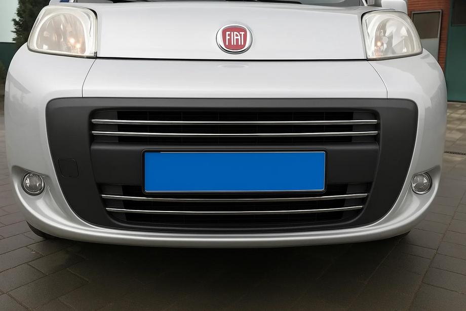 Peugeot Bipper 2008-2017 Copertura griglia (4 pezzi, acciaio inox) Foto 3