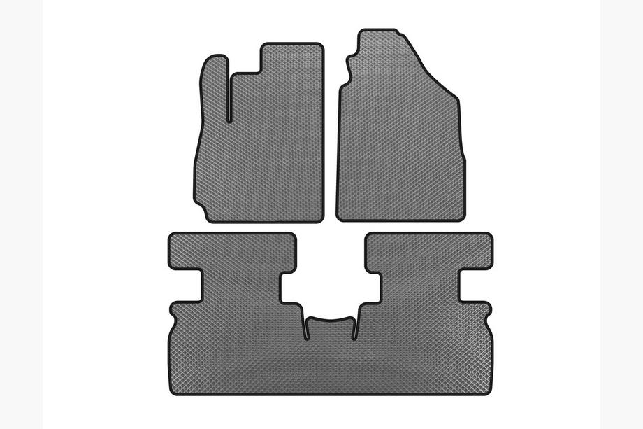 Jetour X70 2018- Tappetini EVA (2 File, Grigio) Image