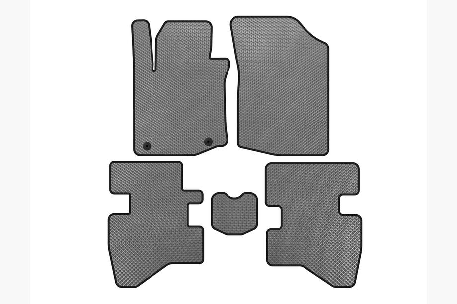 Citroen C-1 2014-2021 Tappetini EVA (HB, Grigio) Image