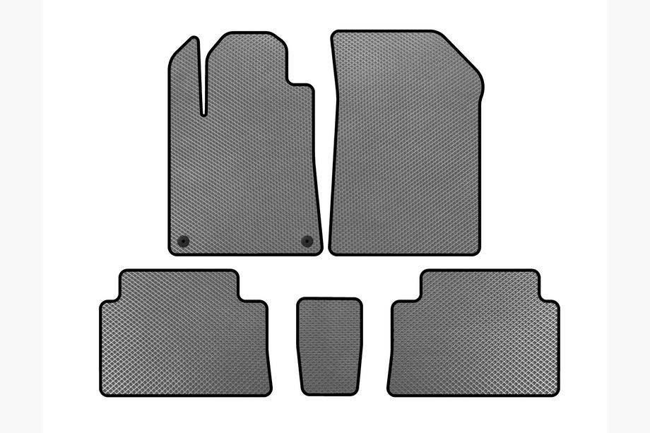 Citroen C-5 2001-2008 Tappetini EVA (Grigio) Image