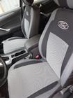 Ford Mondeo 2008-2014 Coprisedi Auto (Eco Pelle↗Tessuto, Premium) foto 8