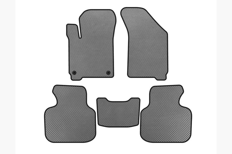 Dodge Journey 2008-2020 Tappetini EVA (2011-2020, 7 posti, Grigio) Image