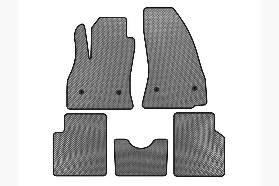 Fiat 500/500L 2013-2022 Tappetini EVA (per 500L, Grigio) Image