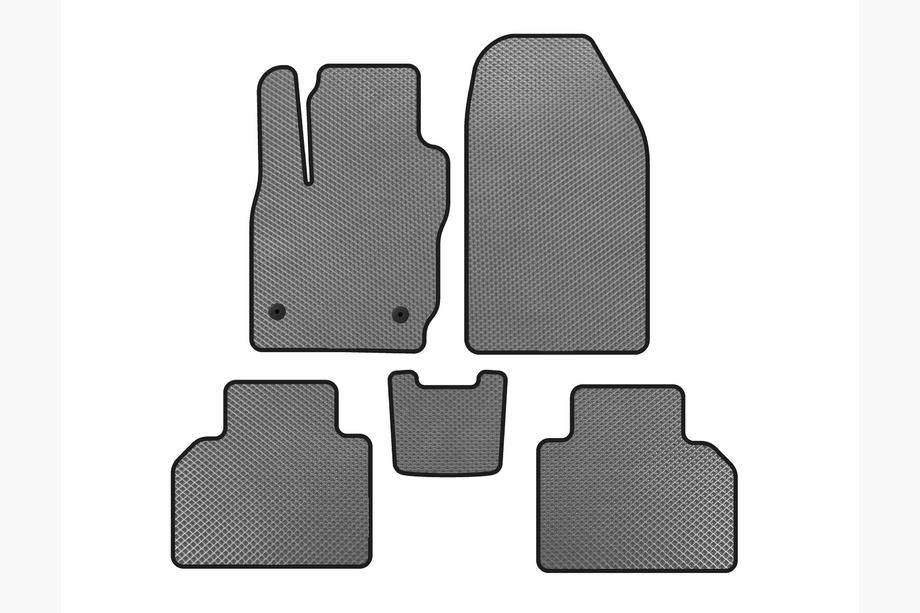 Ford Courier 2014-2023 Tappetini EVA (Grigio) Image