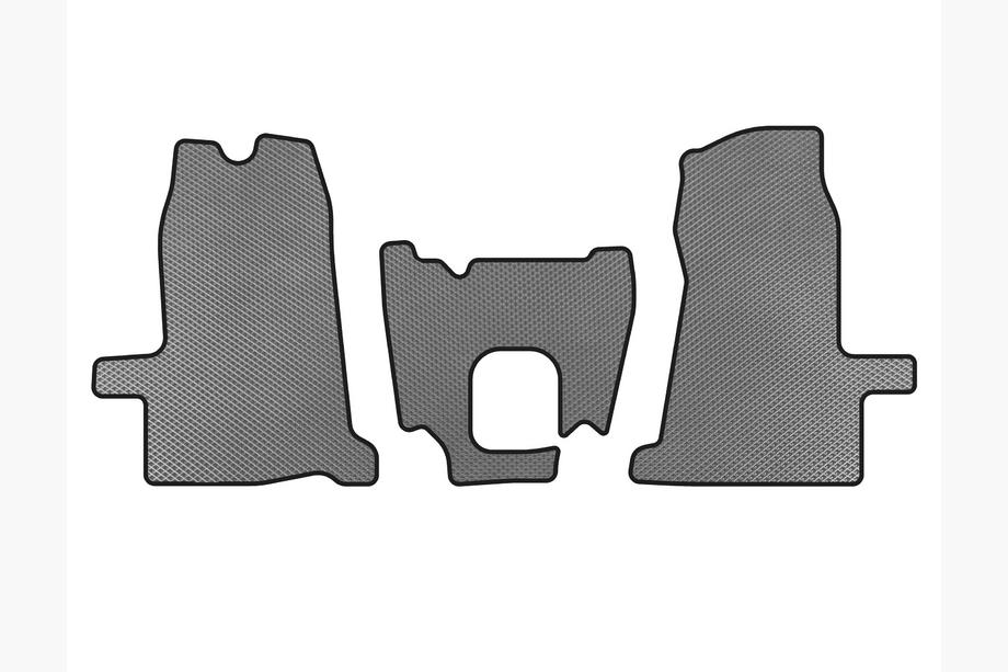 Ford Transit 2000–2014 Tappetini EVA (2000-2006, 1+1, Manuale, Grigio) Image