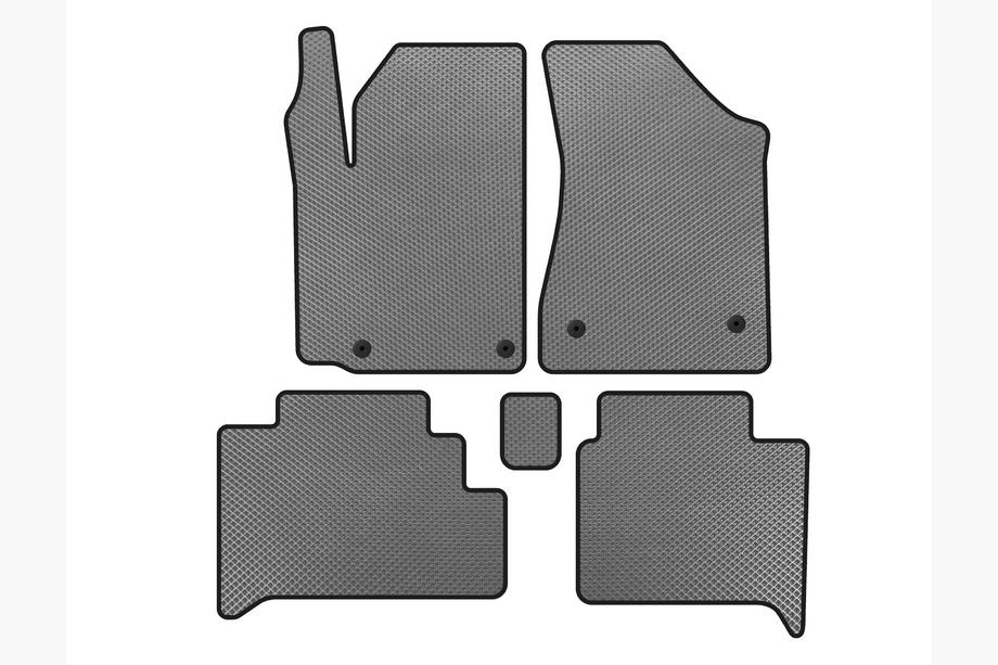 Geely GC-5 2010-2015 Tappetini EVA (HB, Grigio) Image