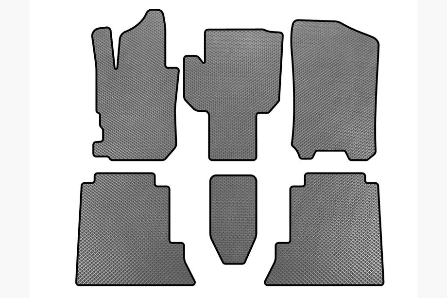 Honda FR-V 2004-2009 Tappetini EVA (Grigio) Image