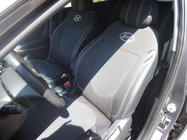 Hyundai Accent 2011-2017 Coprisedi Auto (Similpelle↗Tessuto, Premium) foto 6