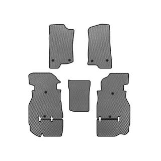 Tappetini EVA (Rubicon Unlimited/5 porte, Grigio) Jeep Wrangler 2018-