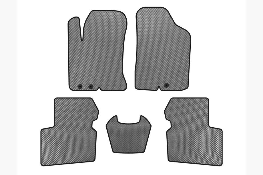 Kia Cerato 2 2010-2013 Tappetini EVA (SD, Grigio) Image