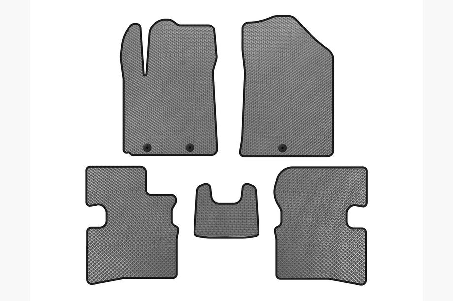 Kia Picanto 2004-2011 Tappetini EVA (2009-2011, HB, Grigio) Image