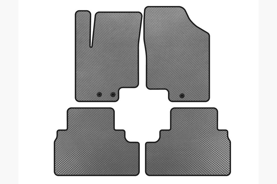 Kia Venga 2010-2019 Tappetini EVA (Grigio) Image