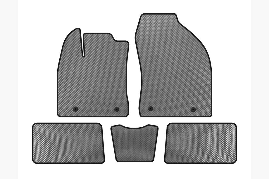Lexus CT200H 2011-2022 Tappetini EVA (HB, Ibrido, Grigio) Image