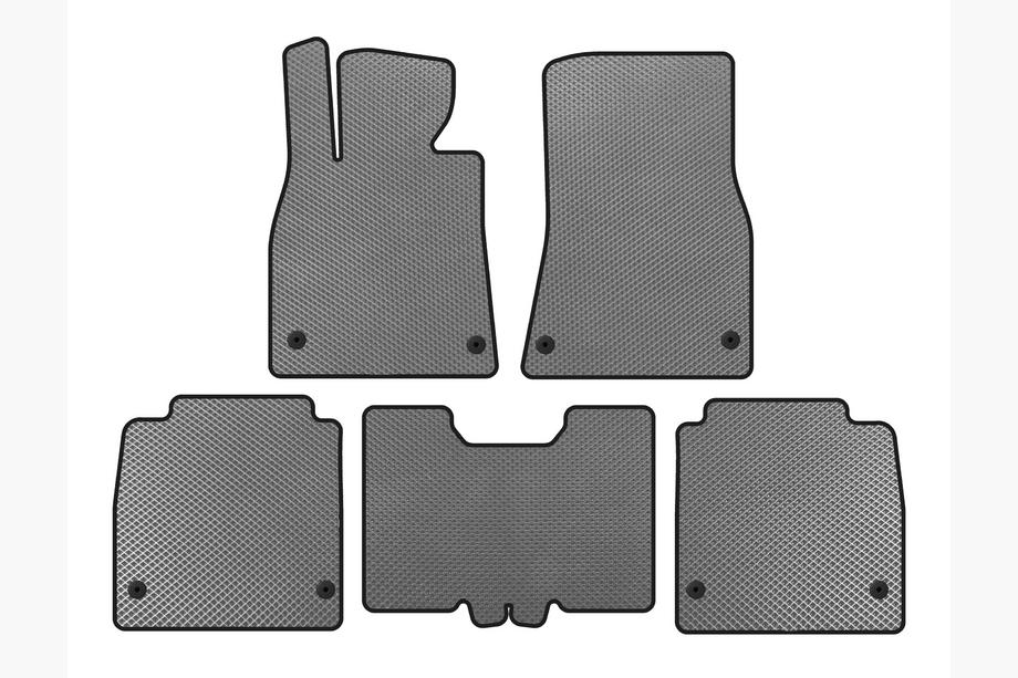Lexus LS 2007-2017 Tappetini EVA (2007-2010, SD, Passo lungo, Grigio) Image