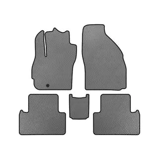 Tappetini EVA (2 File, 7 Posti, Grigio)