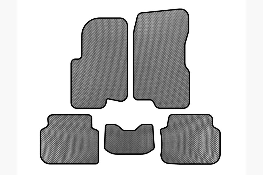Smart 1998-2007 Tappetini EVA (2003-2007, Forfour, Grigio) Image