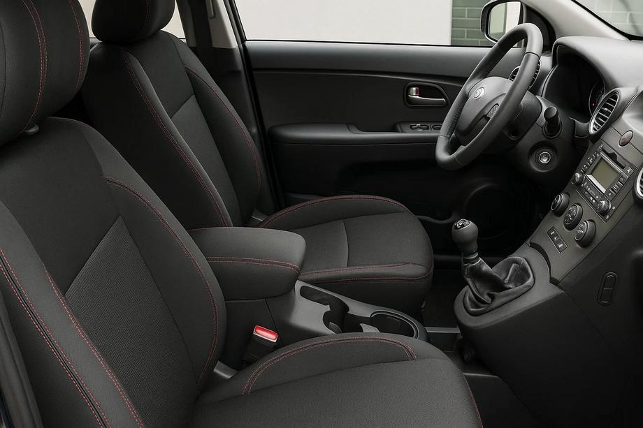Kia Carens 1999-2012 Coprisedi auto in ecopelle Brothers Premium (5 posti, 2006-2012) Image
