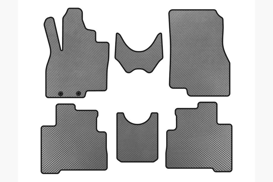 Mitsubishi Grandis 2003-2011 Tappetini EVA (2 File, Grigio) Foto 1