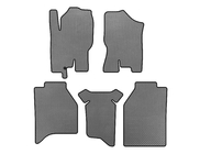Nissan Navara 2006-2015 Tappetini EVA (senza vani portaoggetti, grigio) foto 1