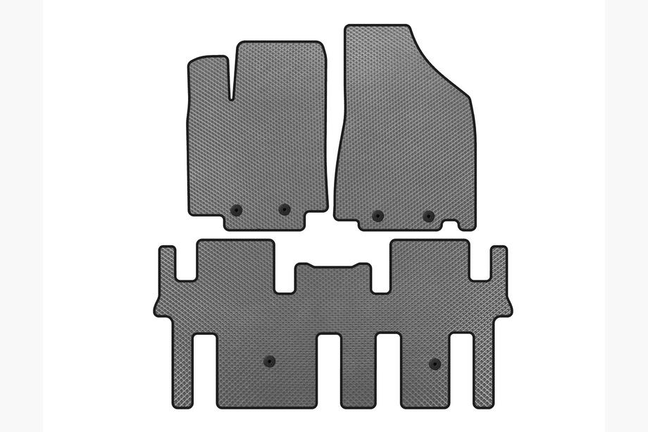 Nissan Pathfinder R52 2012-2021 Tappetini EVA (2 File, Grigio) Image