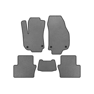 Tappetini EVA (2 File, Grigio)