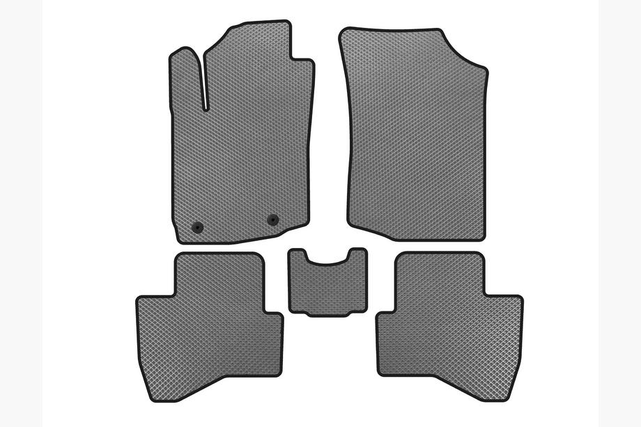 Peugeot 108 2014-2021 Tappetini EVA (HB, Grigio) Image