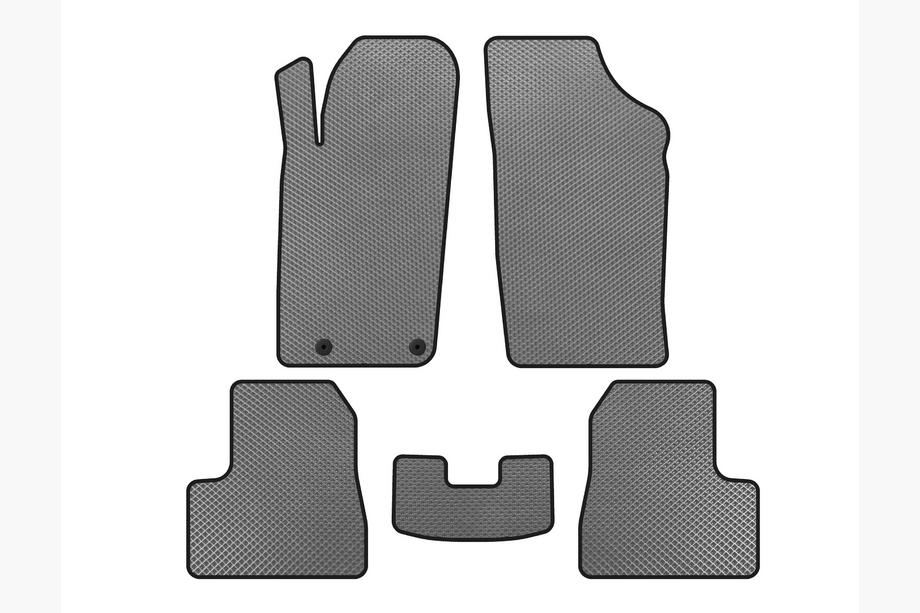 Peugeot 206 1998-2024 Tappetini EVA (2009-2013, Grigio) Image