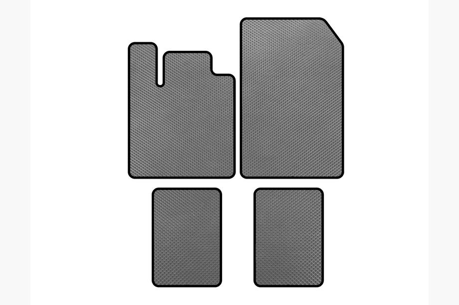 Renault Twingo 2007-2014 Tappetini EVA (Grigio) Image