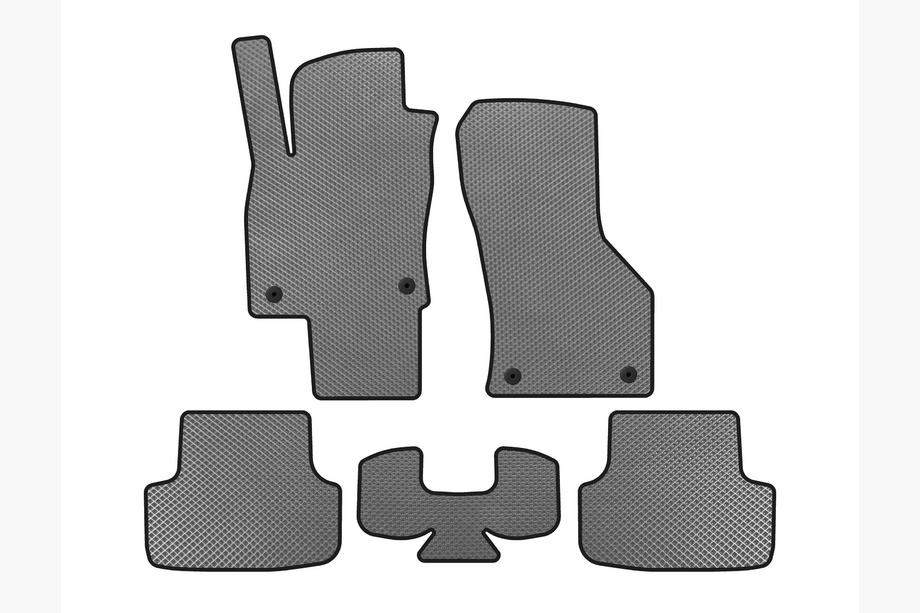 Seat Leon 2013-2020 Tappetini EVA (Grigio) Image