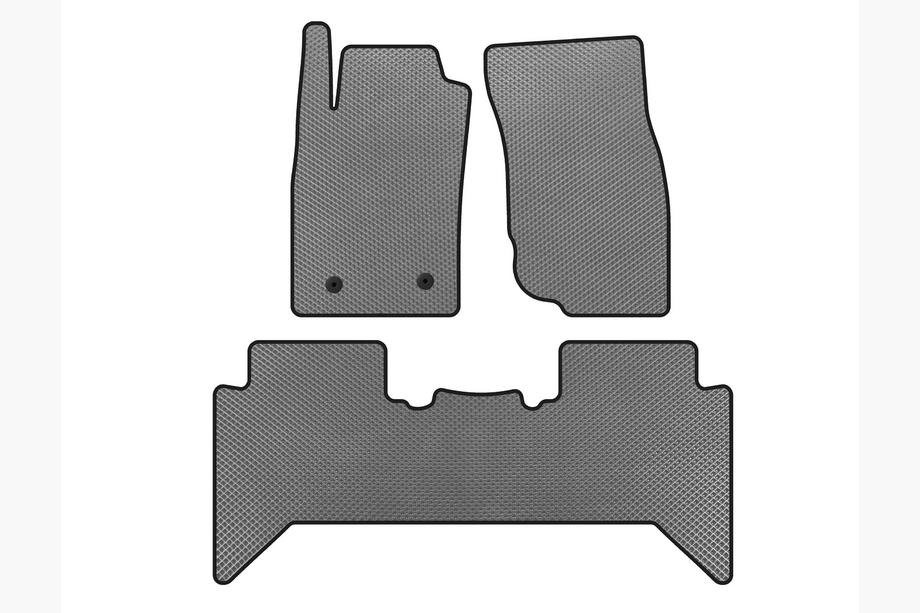 Toyota Hilux 2006-2015 Tappetini EVA V2 (Grigio) Image