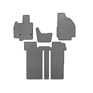 Tappetini EVA (2 File, 6 Posti, Grigio)