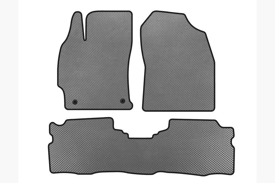 Toyota Prius 2015-2022 Tappetini EVA (LB, Ibrido, Grigio) Image