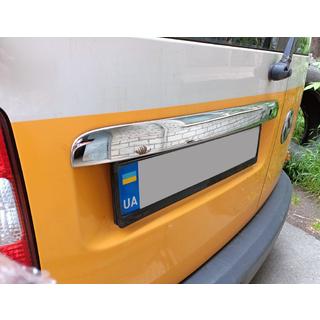 Modanatura cromata sopra la targa (2 porte, acciaio inox) foto 2
