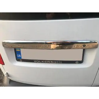 Modanatura cromata sopra la targa (2 porte, acciaio inox) foto 3