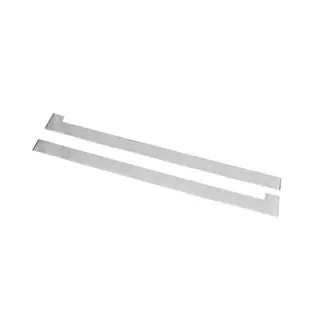 Modanatura per porta scorrevole (2 pz, acciaio inox) foto 4