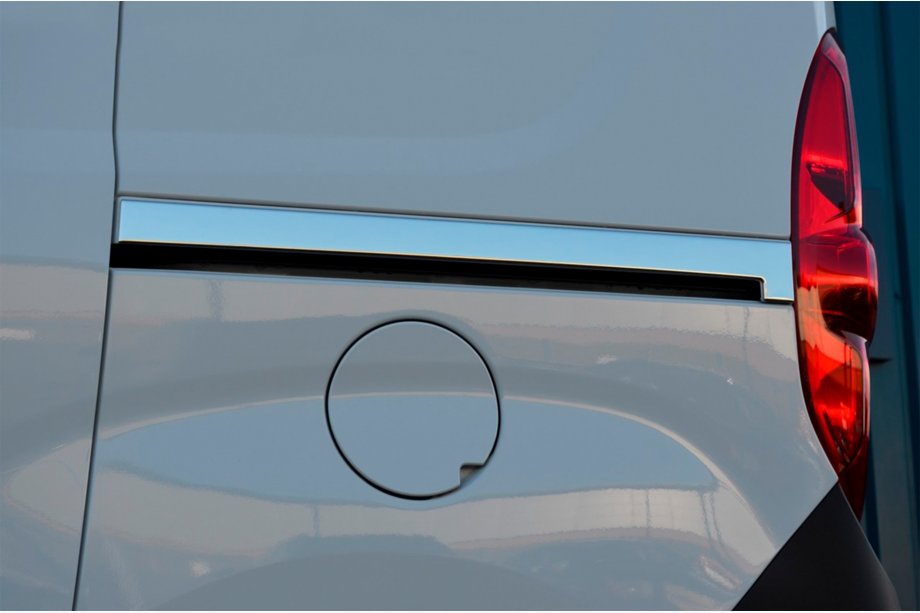 Opel Combo 2012-2018 Modanatura per porta scorrevole (2 pz, acciaio inox) Image