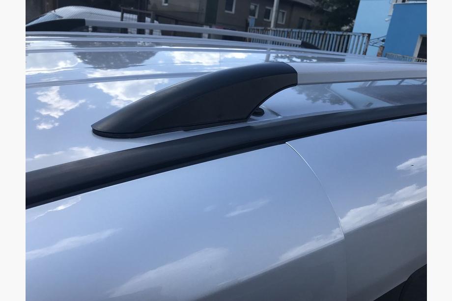 Opel Combo 2012-2018 OFFERTA!!! Barre Portatutto Grigio Metallizzato (Piedini in Plastica) Base Maxi Foto 2