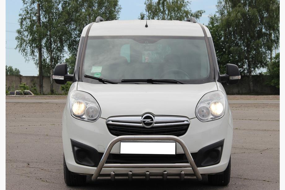 Opel Combo 2012-2018 Parabulloni Anteriore (Acciaio Inox) Image